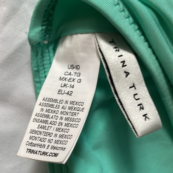 Trina Turk bikini top. Washed, not worn. - Picture 3 of 3